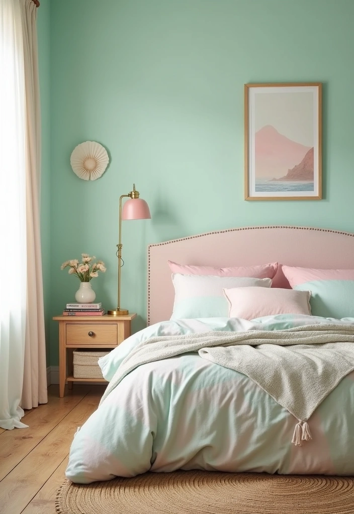 20 Coastal Bedroom Ideas: Transform Your Space into a Beachy Retreat - 2. Soft Pastels