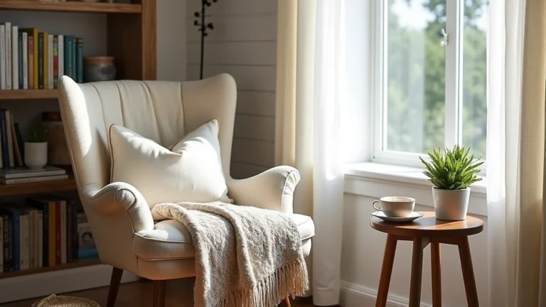 20 Cozy Modern Farmhouse Reading Nook Ideas