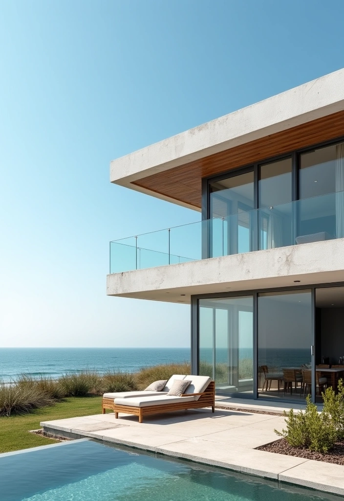 20 Incredible Modern Beach House Exterior Ideas - 11. Smart Home Technology