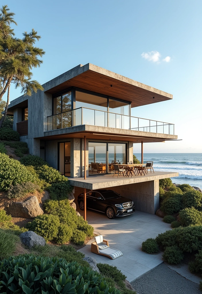 20 Incredible Modern Beach House Exterior Ideas - 13. Elevated Designs