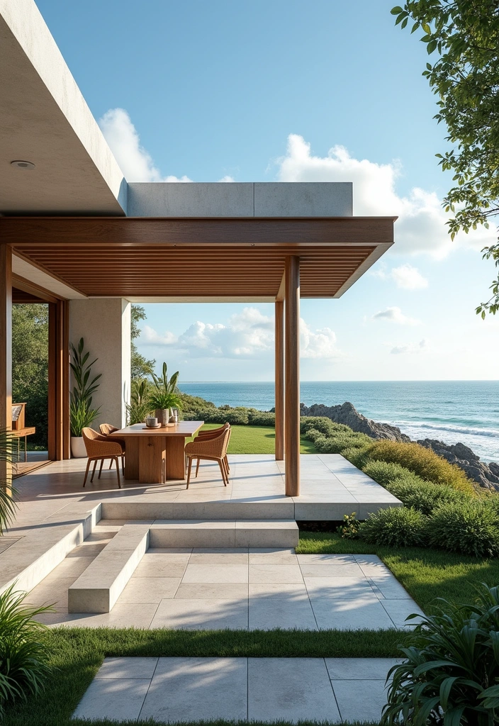 20 Incredible Modern Beach House Exterior Ideas - 16. Contemporary Cabana