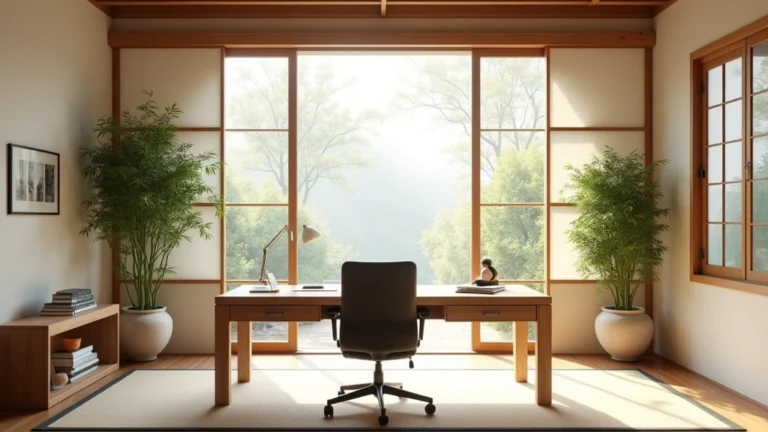 20 Inspiring Japanese Home Office Designs