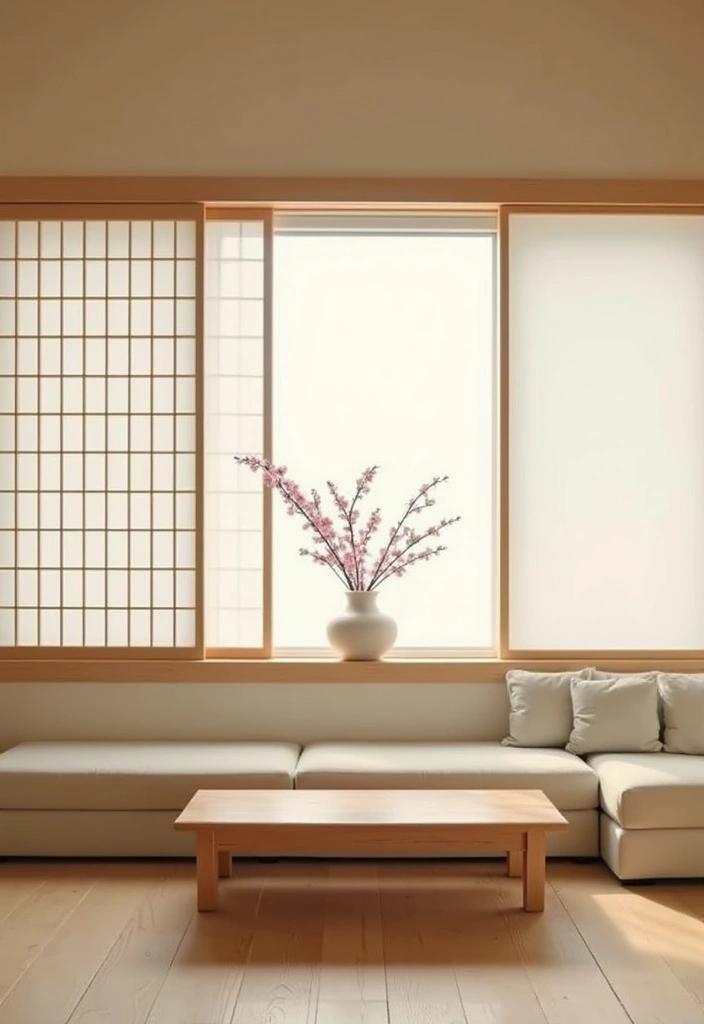 20 Japanese Living Room Ideas: Embrace Tranquility and Elegance - 1. Minimalist Aesthetic