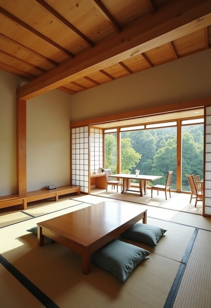 20 Japanese Living Room Ideas: Embrace Tranquility and Elegance - 12. Open Layouts