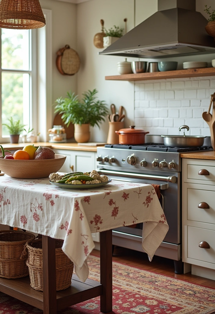 20 Kitchen Inspirations Ideas to Transform Your Home - 18. Layered Textiles