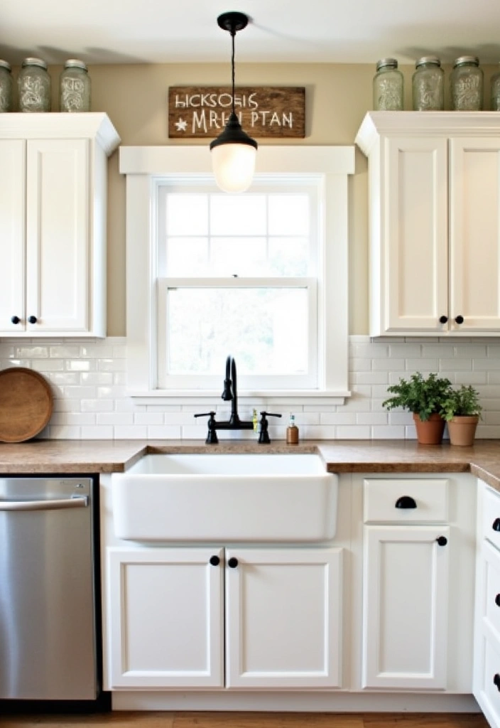 20 Kitchen Inspirations Ideas to Transform Your Home - 5. Farmhouse Charm