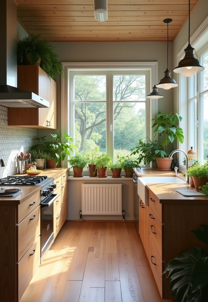 20 Kitchen Inspirations Ideas to Transform Your Home - 9. Eco-Friendly Design