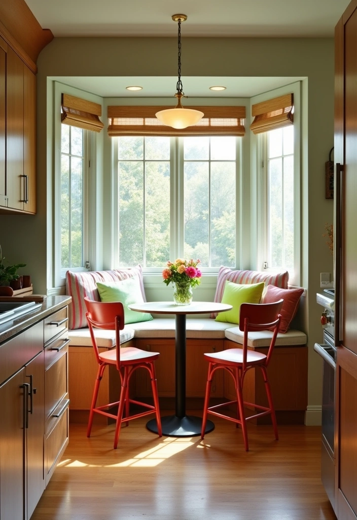 20 Mid Century Modern Kitchen Ideas - 13. Cozy Nooks