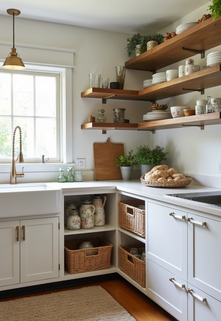 20 Mid Century Modern Kitchen Ideas - 17. Creative Storage Solutions