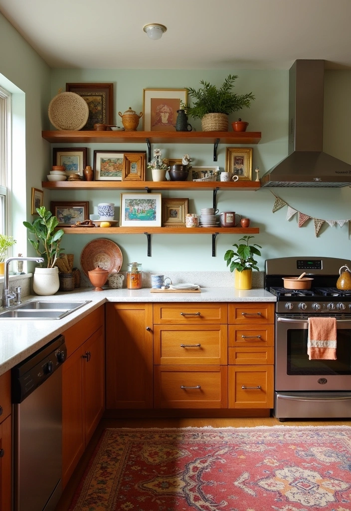 20 Mid Century Modern Kitchen Ideas - 20. Personalized Decor