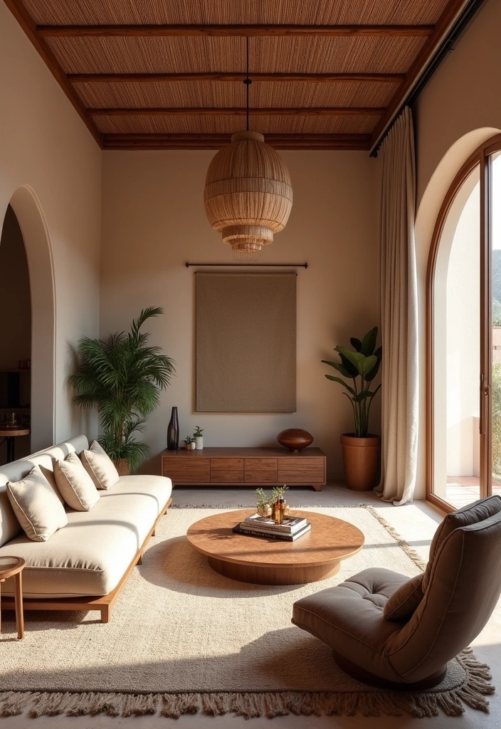 20 Style a Moroccan Living Room Ideas - 19. Create Zones