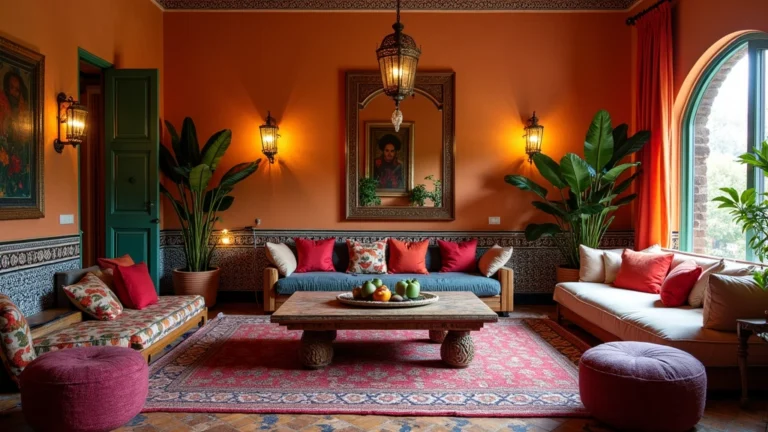 20 Style a Moroccan Living Room Ideas