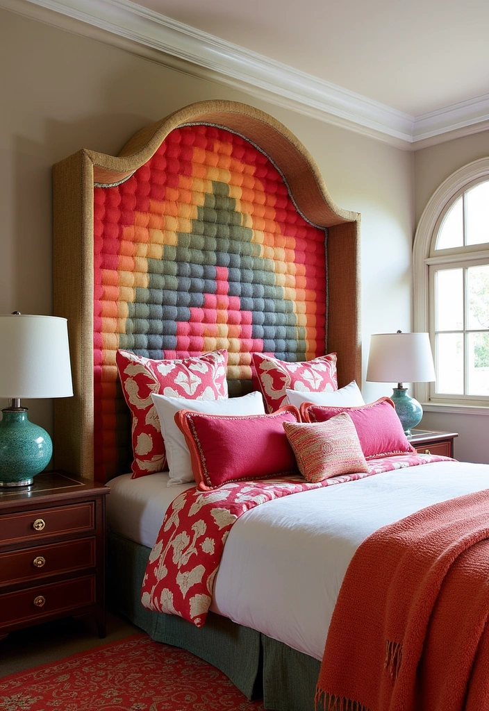 20 Trendy 70s Bedroom Ideas - 10. Unique Headboards