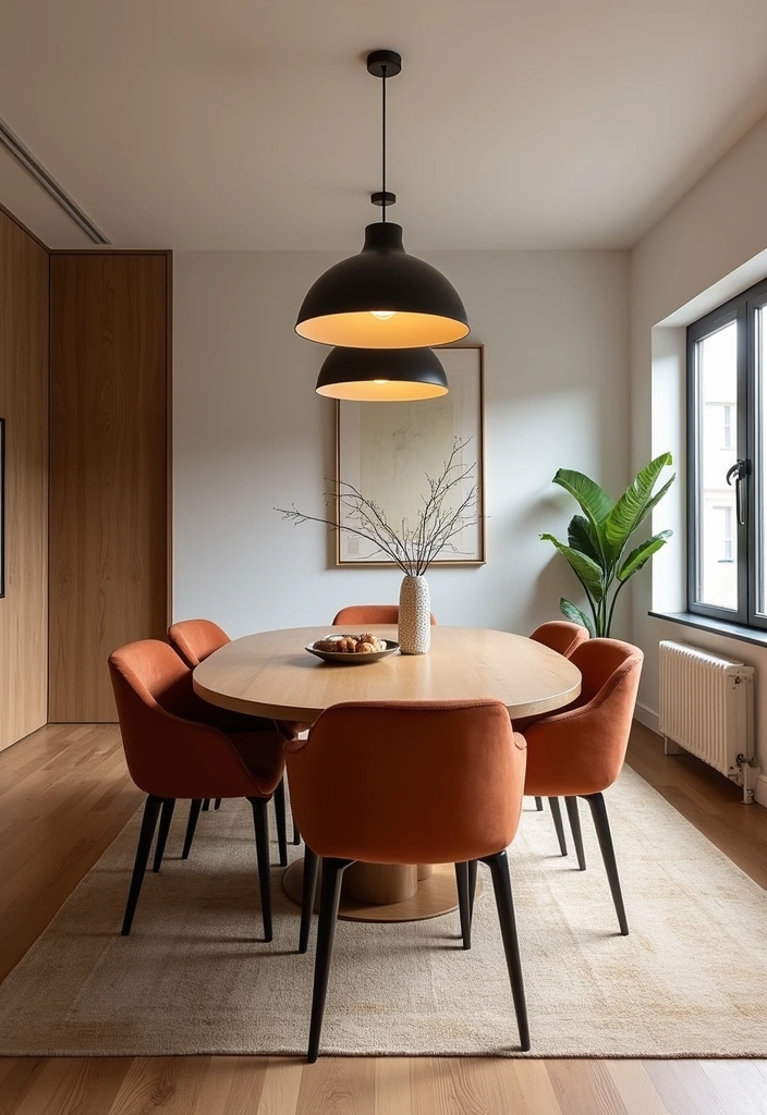 21 Best 70s Dining Room Design Ideas - 16. Unique Table Shapes