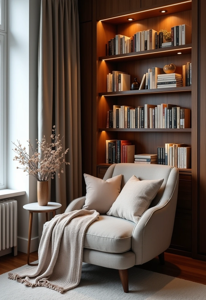 21 Modern Victorian Bedroom Ideas - 12. Cozy Reading Nook