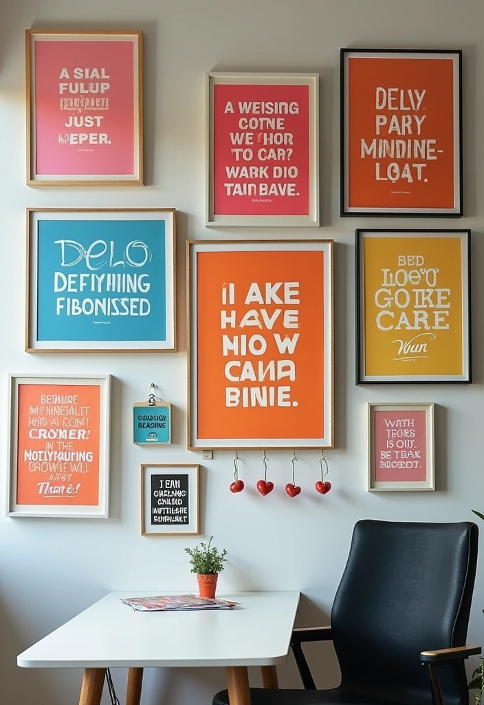 21 Nostalgic 70s Home Office Ideas - 15. Inspirational Quotes