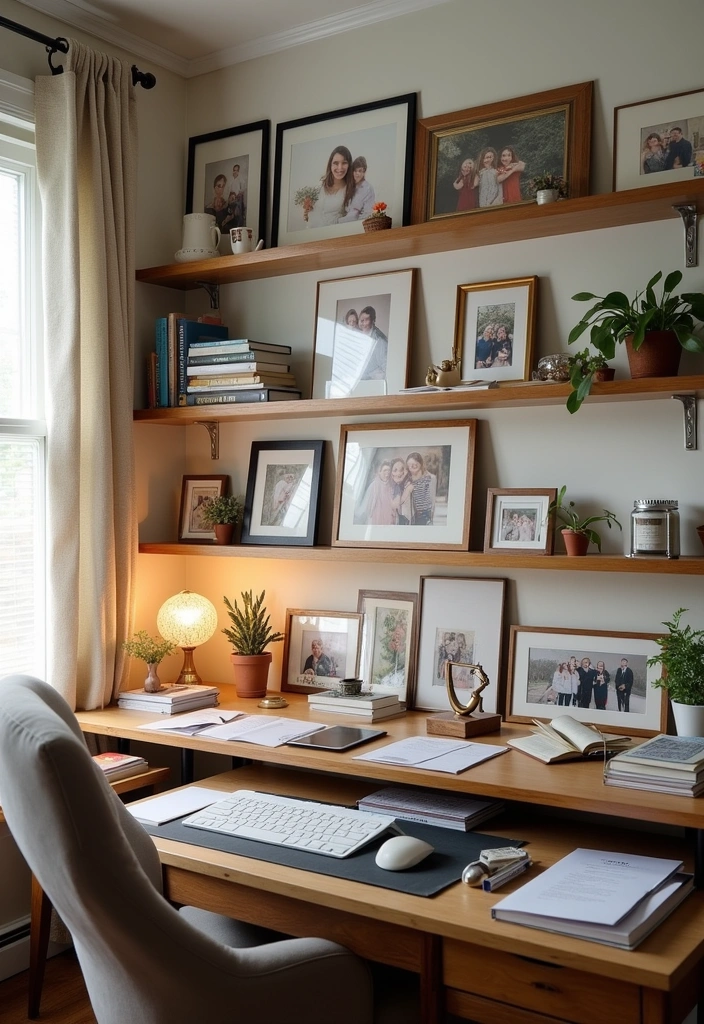 21 Spanish Home Office Ideas - 13. Personal Touches