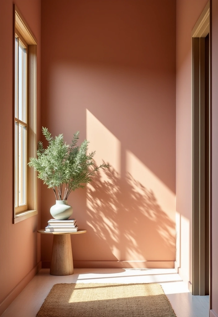 22 Earthy Entryway Design Ideas - 2. Earthy Color Palette