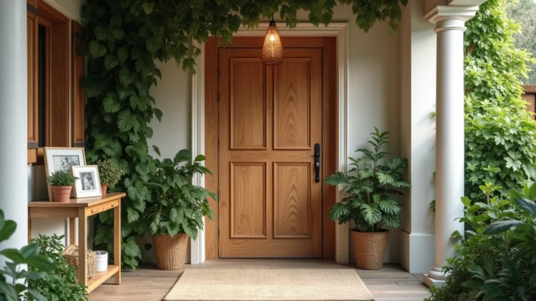 22 Earthy Entryway Design Ideas