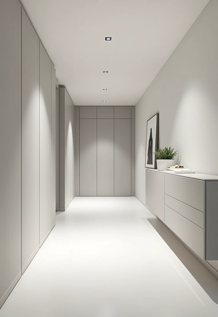 22 Hallway Panelling Ideas to Transform Your Space - 13. Modern Minimalism