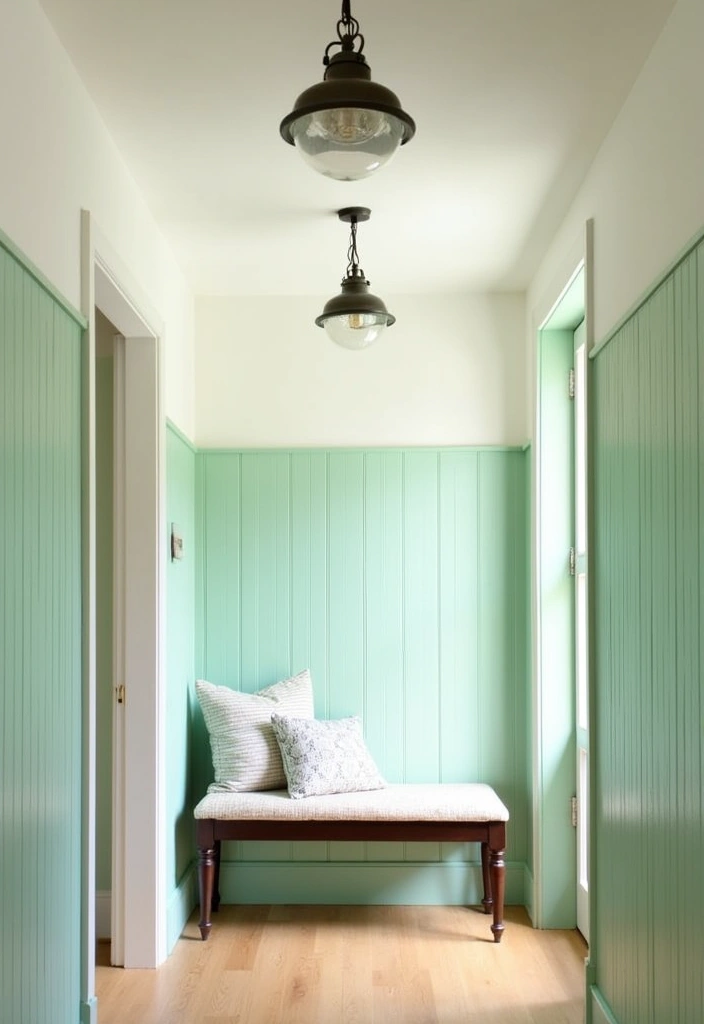 22 Hallway Panelling Ideas to Transform Your Space - 6. Beadboard Elegance