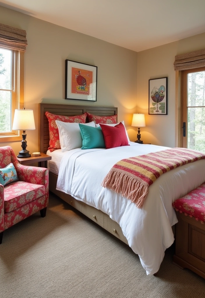 22 Majestic Modern Mountain Bedroom Ideas - 21. Whimsical Elements