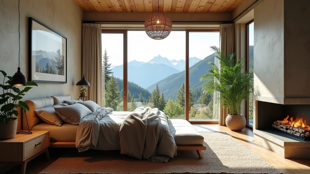 22 Majestic Modern Mountain Bedroom Ideas