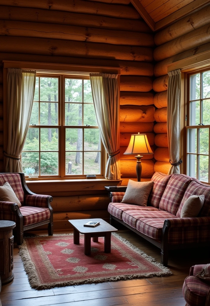 22 Perfect Cozy Reading Nook Ideas - 18. Rustic Cabin Vibe