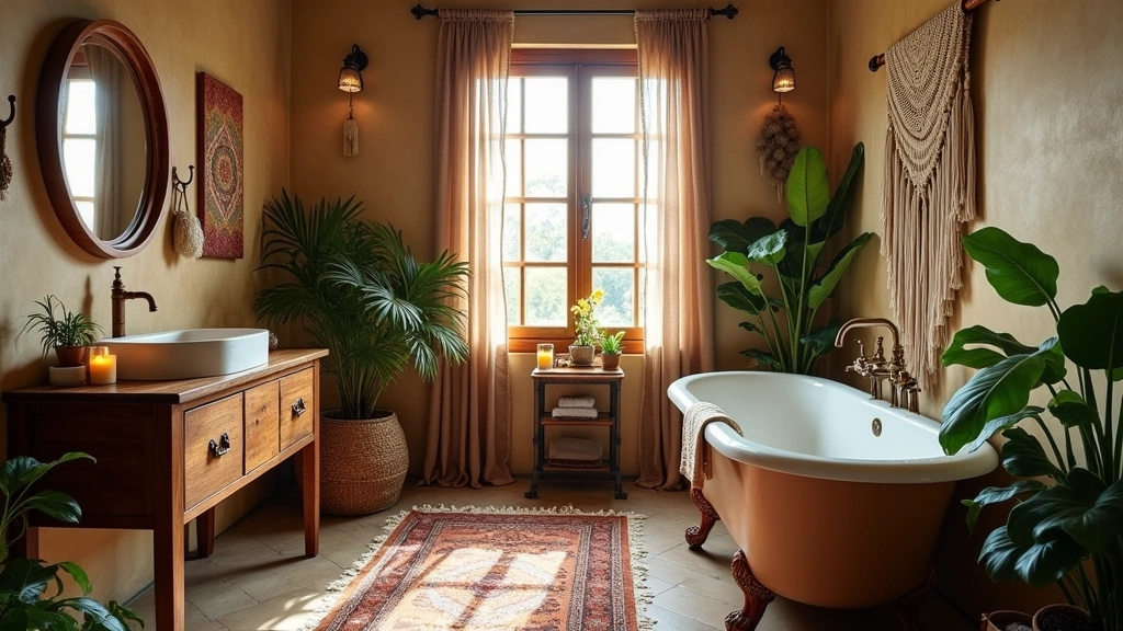 23 Boho Bathroom Decor Ideas