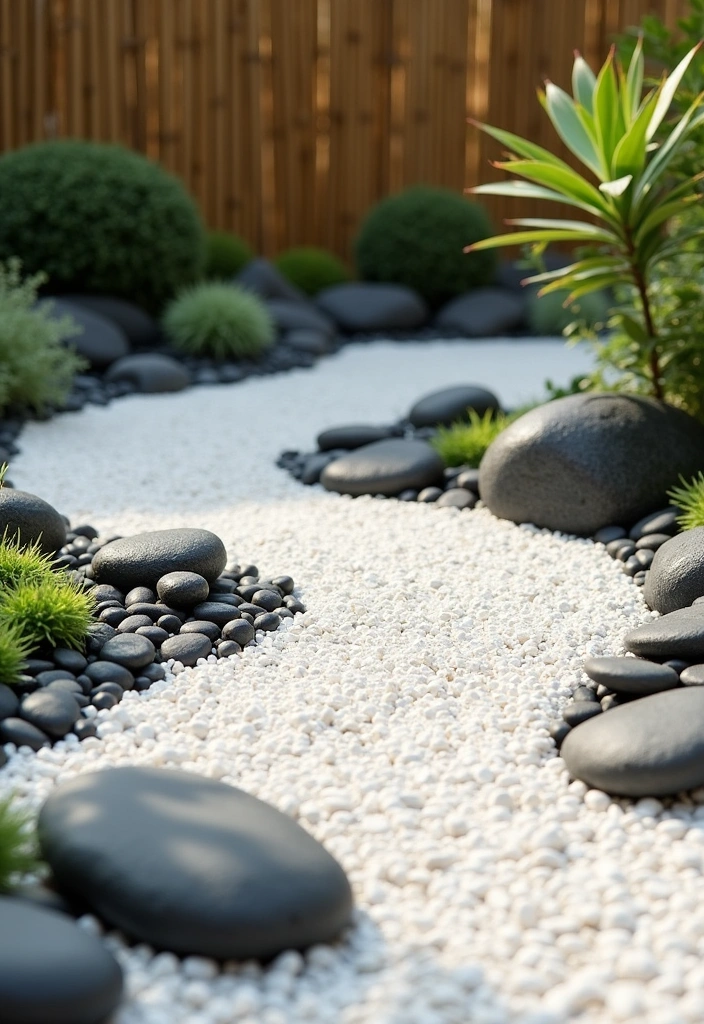 23 Minimalist Garden Ideas for Stunning Outdoor Decor - 1. Zen Rock Garden