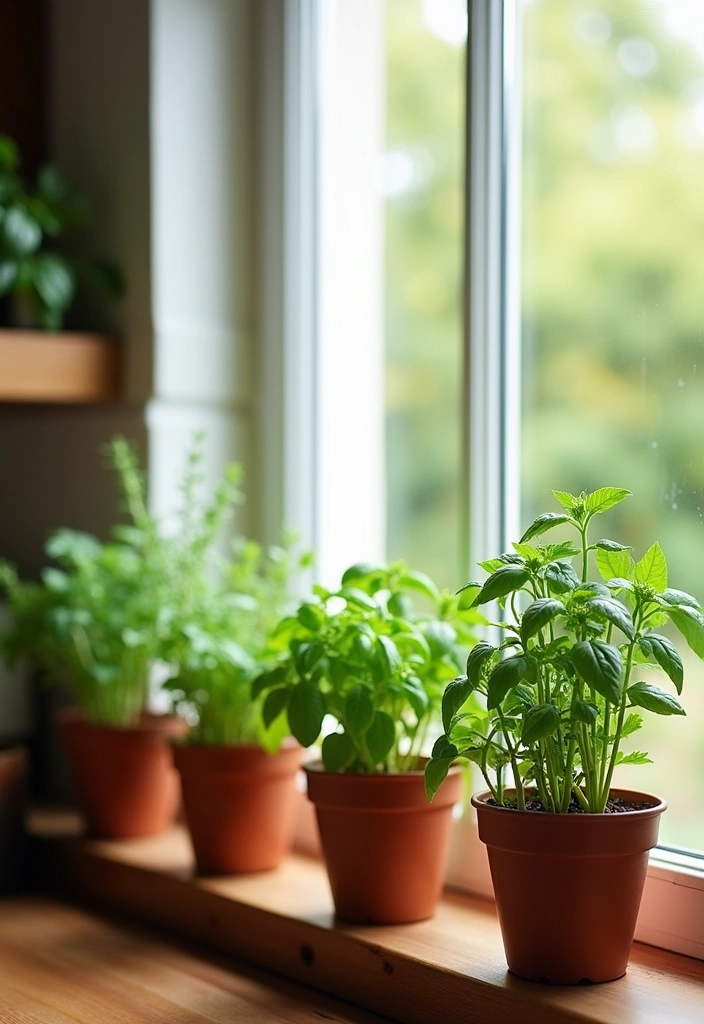 23 Moroccan Kitchen Interior Design Ideas - 13. Indoor Herb Garden