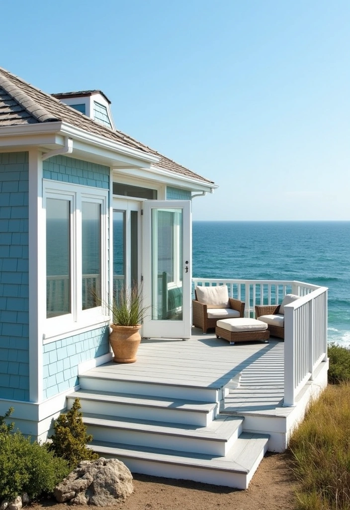 24 Beautiful California Ranch House Designs - 7. Coastal Ranch