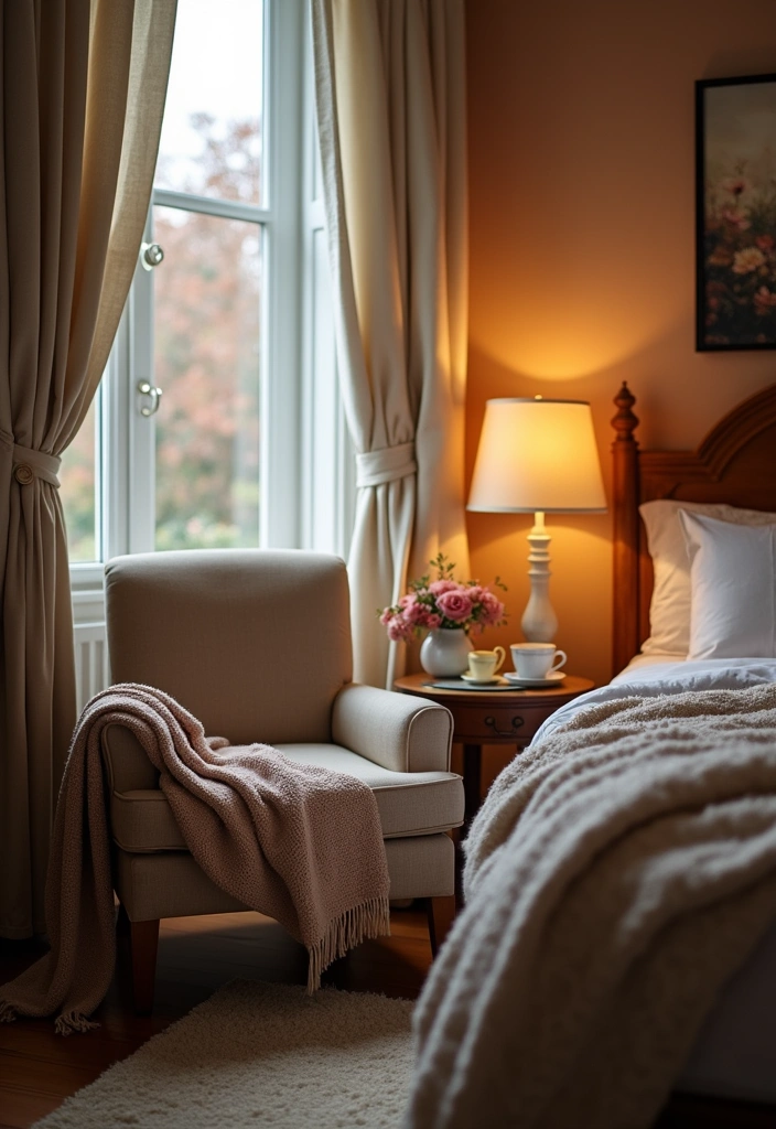 24 Bedroom Ideas for Best Sleep Experience - 19. Cozy Reading Nook