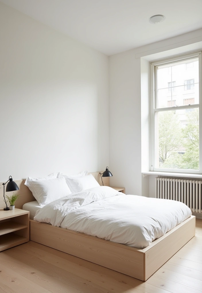 24 Bedroom Ideas for Best Sleep Experience - 4. Minimalist Design