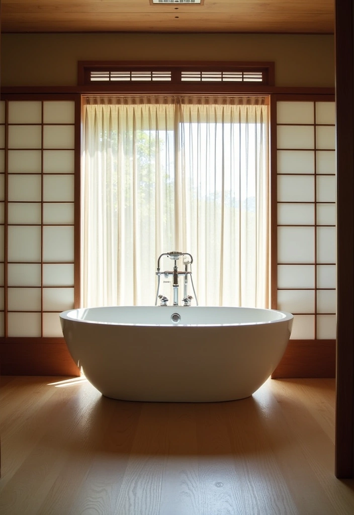 24 Japanese Bathroom Design Ideas: Creating Serene Spaces - 5. Shoji Screens