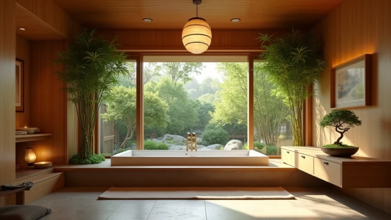 24 Japanese Bathroom Design Ideas: Creating Serene Spaces