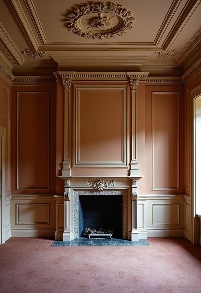 24 Victorian Living Room Design Ideas - 16. Architectural Details