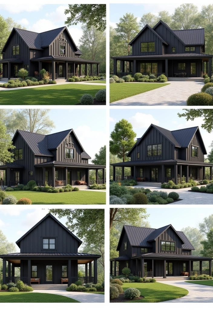 25 Contemporary Black Farmhouse Exteriors Ideas - Conclusion