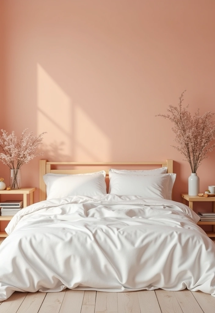 25 English Countryside Colors Ideas for Home Decor - 11. Soft Peach