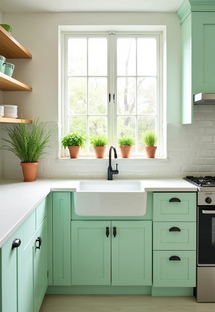 25 English Countryside Colors Ideas for Home Decor - 14. Light Mint Green