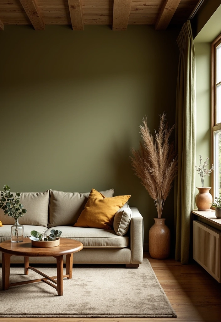 25 English Countryside Colors Ideas for Home Decor - 17. Olive Green