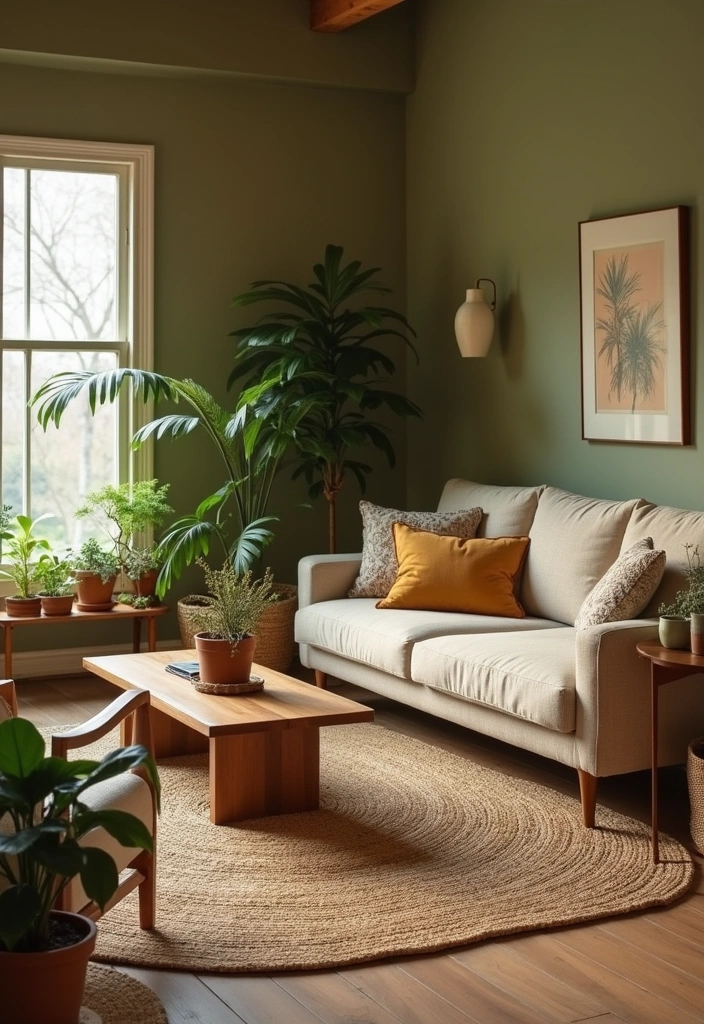 25 Home Interior Decor Ideas to Transform Your Space - 1. Embrace Earthy Tones