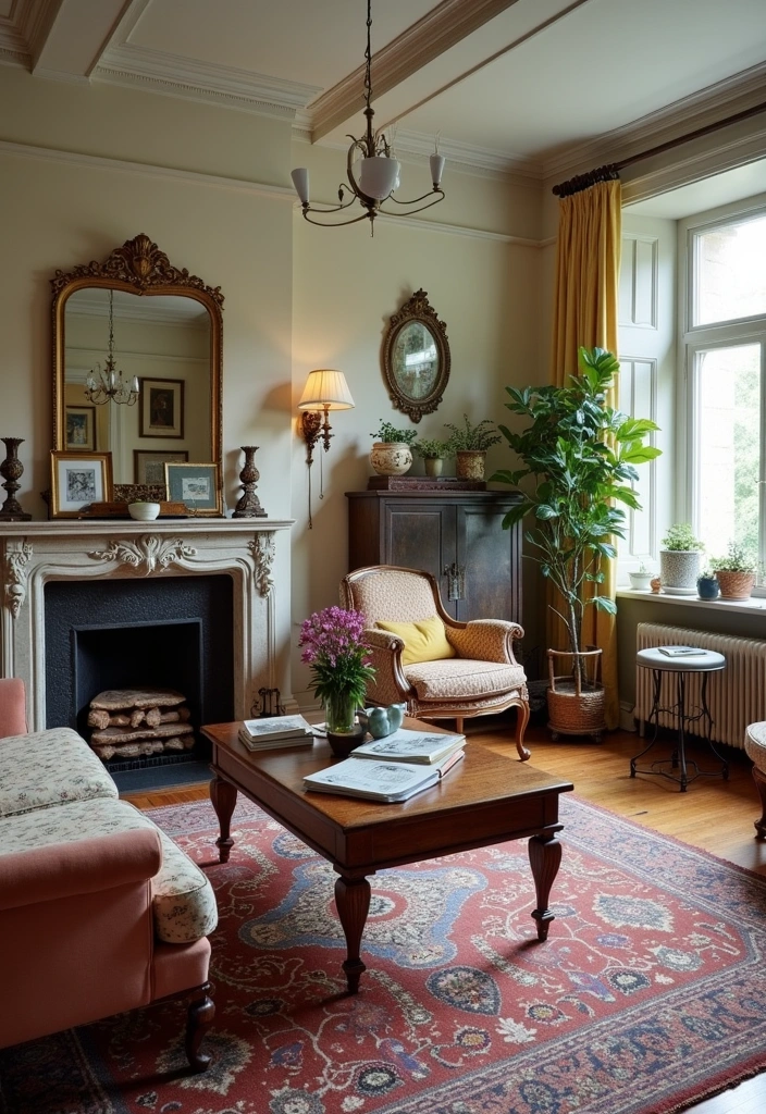 25 Home Interior Decor Ideas to Transform Your Space - 16. Vintage Finds