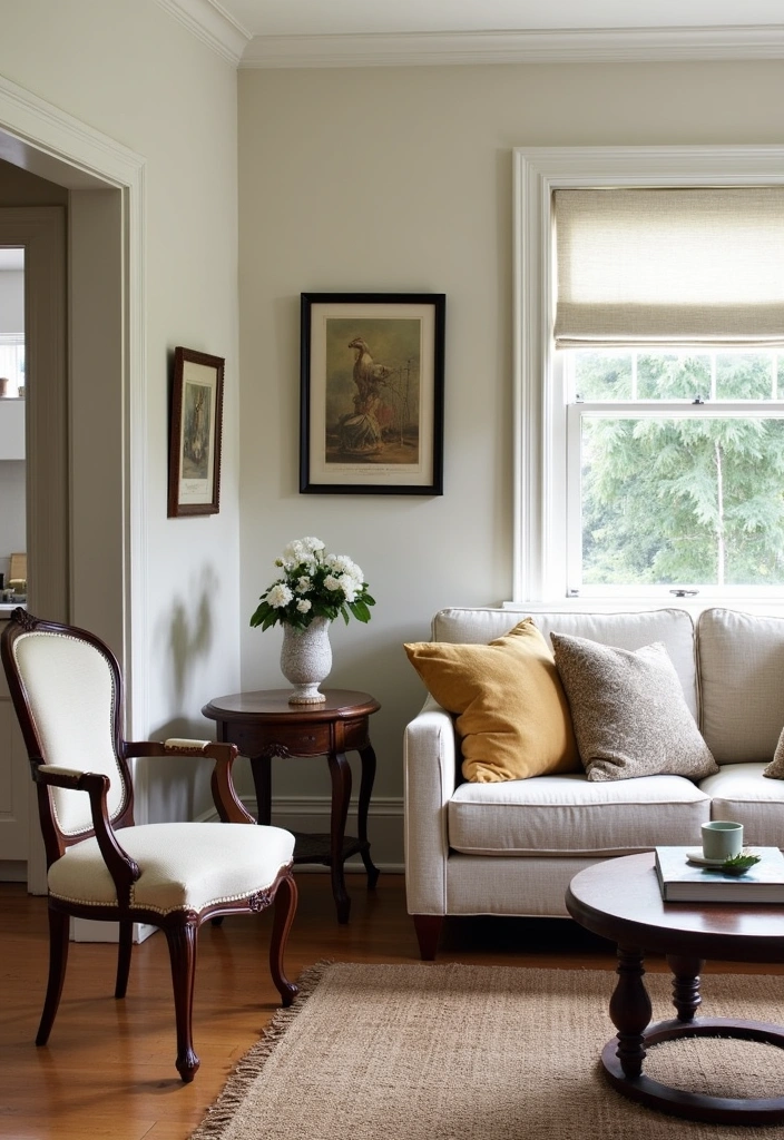 25 Modern Boho Living Room Ideas - 12. Mix of Old and New