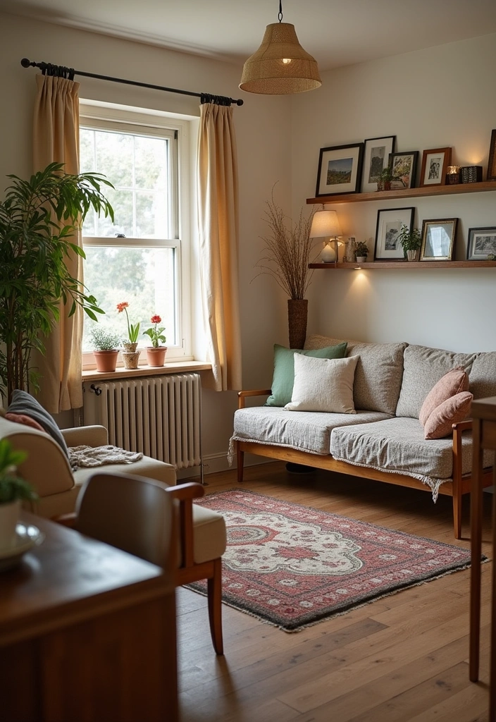 25 Modern Boho Living Room Ideas - 18. Personal Touches