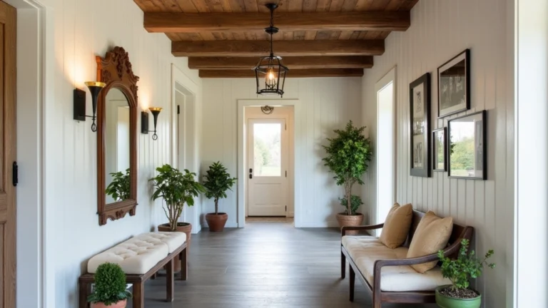 25 Modern Farmhouse Hallway Ideas