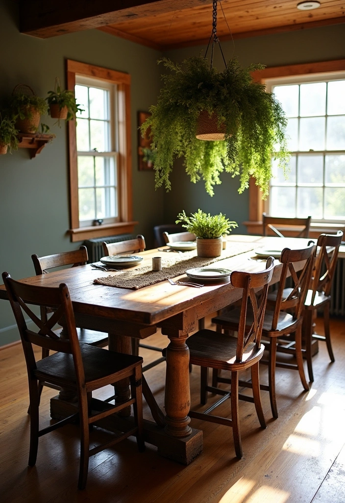 26 Ibiza Inspired Spanish Dining Room Ideas - 1. Rustic Farmhouse Charm