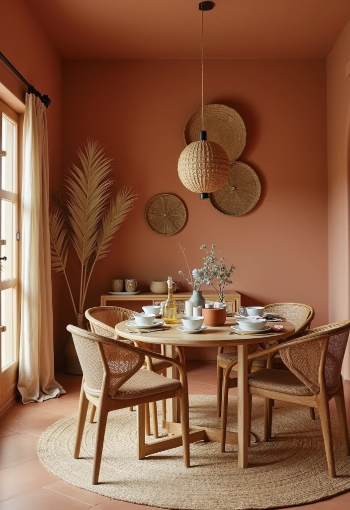 26 Ibiza Inspired Spanish Dining Room Ideas - 19. Warm Earthy Tones