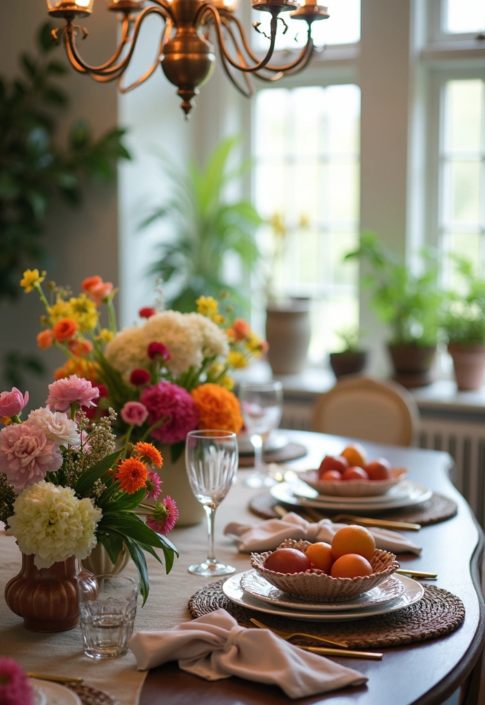 26 Ibiza Inspired Spanish Dining Room Ideas - 21. Seasonal Decor Changes