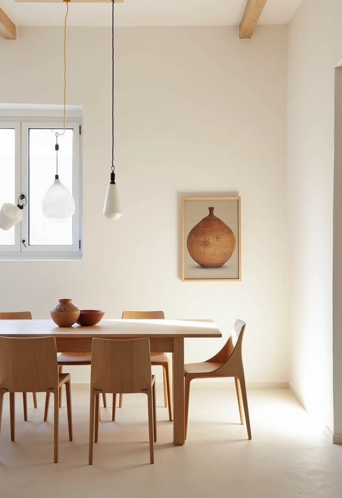 26 Ibiza Inspired Spanish Dining Room Ideas - 3. Mediterranean Minimalism